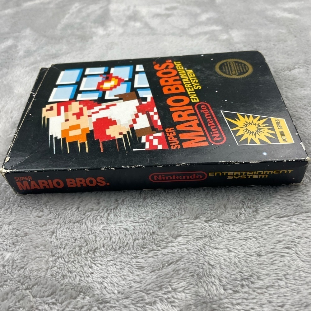 Super Mario Bros Nintendo NES Authentic Original Tested Retro Vintage Game CIB - Picture 11 of 12